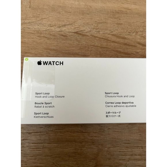 HTF NWT Genuine Apple Watch CHARCOAL Sport Loop - Picture 4 of 5